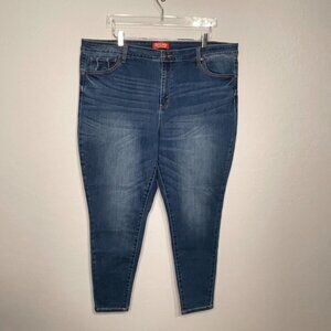 Wax Jean Butt, I Love You Medium Wash Skinny Jean Size 24 #29